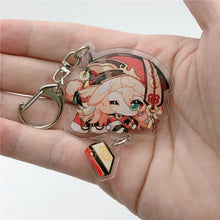 Load image into Gallery viewer, Genshin Impact Character Chibi Keychains (Set 1)