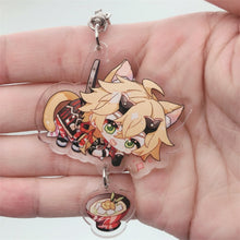 Load image into Gallery viewer, Genshin Impact Character Chibi Keychains (Set 1)