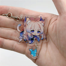 Load image into Gallery viewer, Genshin Impact Character Chibi Keychains (Set 1)