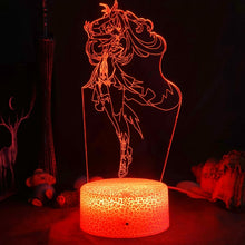 Load image into Gallery viewer, Genshin Impact Character Night Lamps (Set 2)