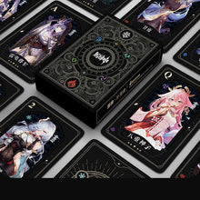 Load image into Gallery viewer, Genshin Impact Playing Cards (Midnight Edition)