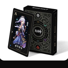 Load image into Gallery viewer, Genshin Impact Playing Cards (Midnight Edition)