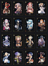 Load image into Gallery viewer, Genshin Impact Playing Cards (Midnight Edition)
