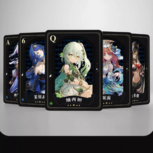Load image into Gallery viewer, Genshin Impact Playing Cards (Midnight Edition)