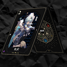 Load image into Gallery viewer, Genshin Impact Playing Cards (Midnight Edition)