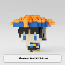 Load image into Gallery viewer, Genshin Pixel  DIY Figurines
