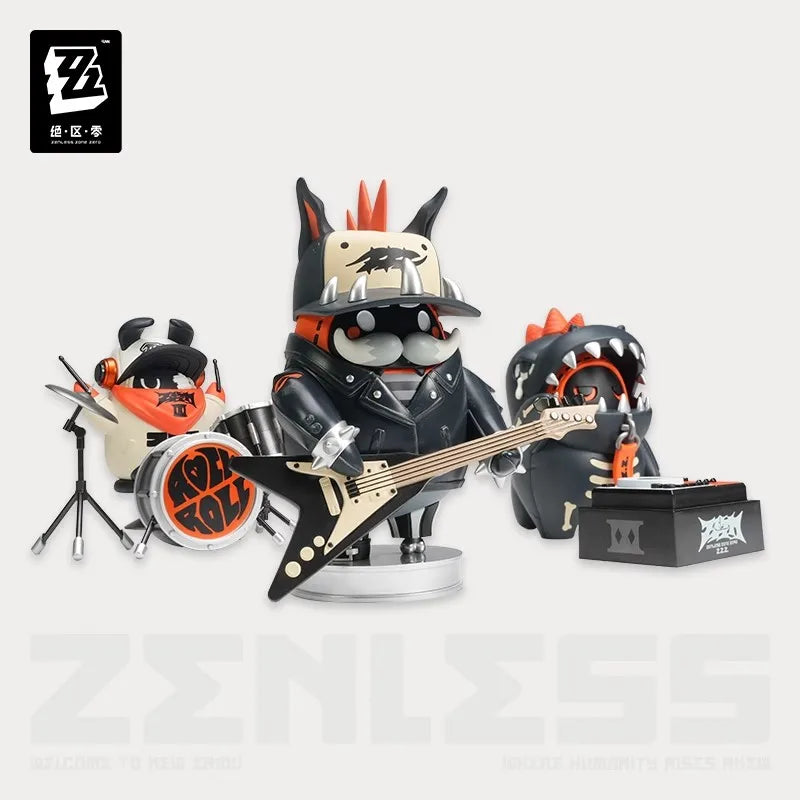 Zenless Zone Zero 'Rock It Up' Bangboo Figurines [OFFICIAL]