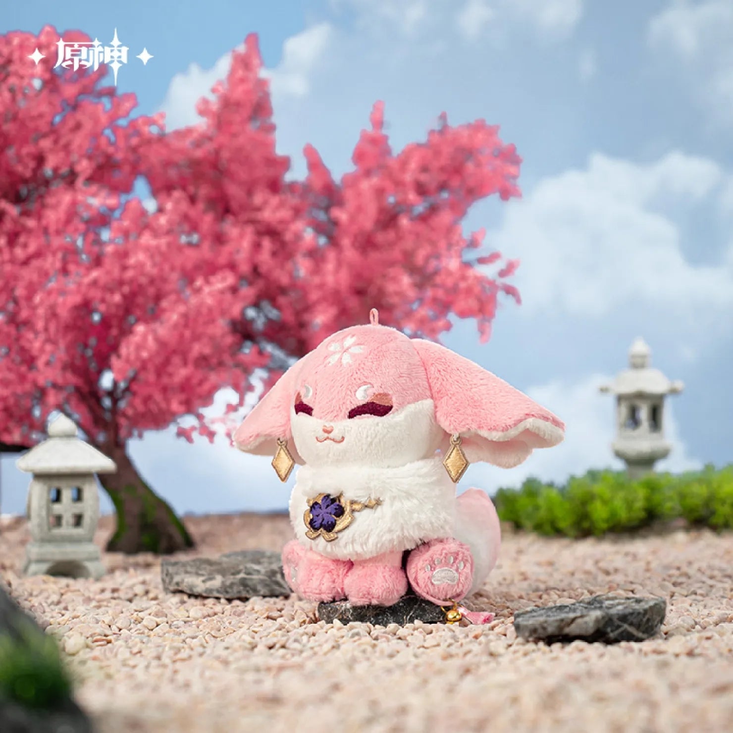 Genshin Impact Yae Miko Chibi Fox Plushie [OFFICIAL] – Teyvat Factory