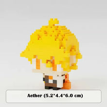 Load image into Gallery viewer, Genshin Pixel  DIY Figurines
