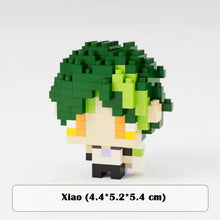 Load image into Gallery viewer, Genshin Pixel  DIY Figurines
