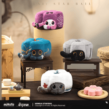 Load image into Gallery viewer, Honkai Star Rail Cat Cake Plush Keychains [OFFICIAL]
