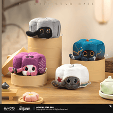 Load image into Gallery viewer, Honkai Star Rail Cat Cake Plush Keychains [OFFICIAL]

