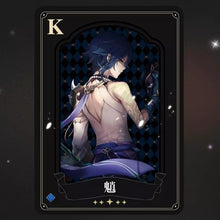 Load image into Gallery viewer, Genshin Playing Cards (Midnight Edition)
