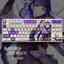 Load image into Gallery viewer, Genshin Mechanical Keyboard Keycaps
