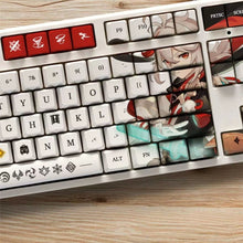 Load image into Gallery viewer, Genshin Mechanical Keyboard Keycaps
