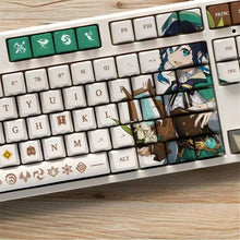 Load image into Gallery viewer, Genshin Mechanical Keyboard Keycaps
