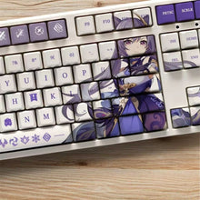 Load image into Gallery viewer, Genshin Mechanical Keyboard Keycaps
