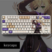 Load image into Gallery viewer, Genshin Mechanical Keyboard Keycaps
