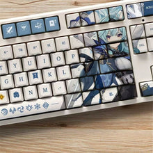 Load image into Gallery viewer, Genshin Mechanical Keyboard Keycaps
