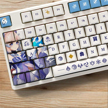 Load image into Gallery viewer, Genshin Mechanical Keyboard Keycaps
