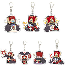 Load image into Gallery viewer, Honkai Star Rail Pom Pom Keychains
